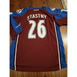 Reebok Paul Stastny Colorado Avalanche Jersey NHL Hockey Youth Size L/XL Boys